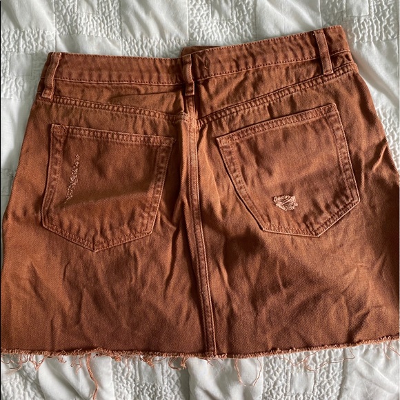 Free People Jean Skirt - Picture 2 of 3